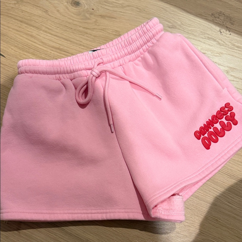 Princess Polly Light Pink Athletic Shorts